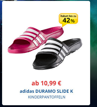 adidas DURAMO SLIDE K (ab 10,99 €)