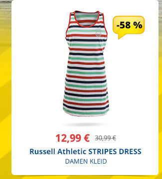 Russell Athletic STRIPES DRESS