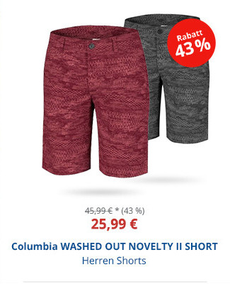 Columbia WASHED OUT NOVELTY II SHORT
