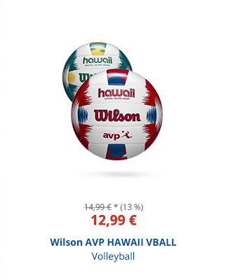 Wilson AVP HAWAII VBALL