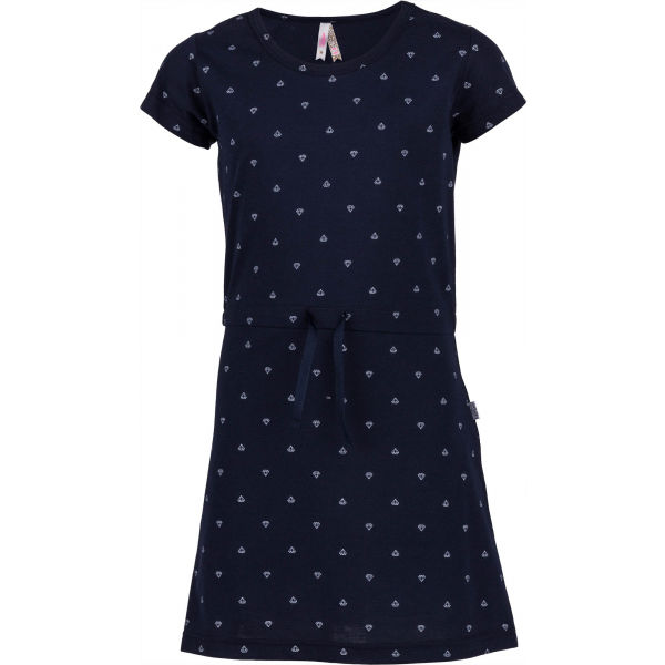 E-shop Lewro ATTILA Dívčí šaty, tmavě modrá, velikost