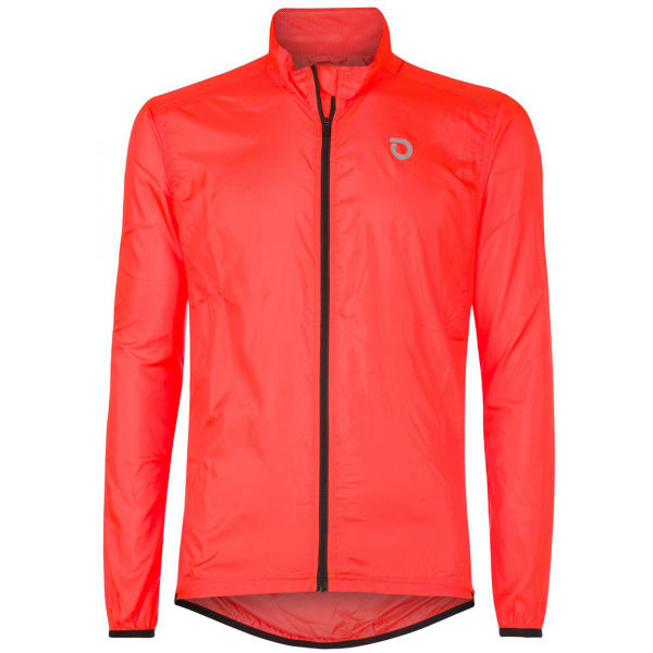 E-shop Briko FRESH PACKABLE Lehká cyklistická bunda, oranžová, velikost