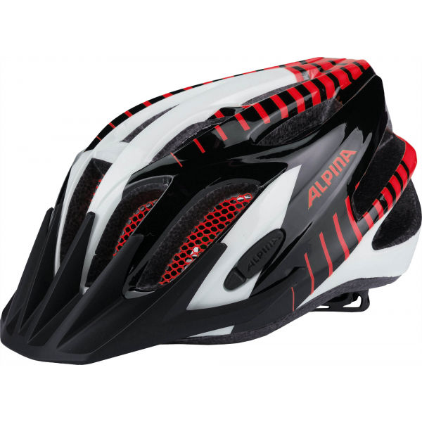 E-shop Alpina Sports FB JR. 2.0 Dětská cyklistická helma, červená, velikost