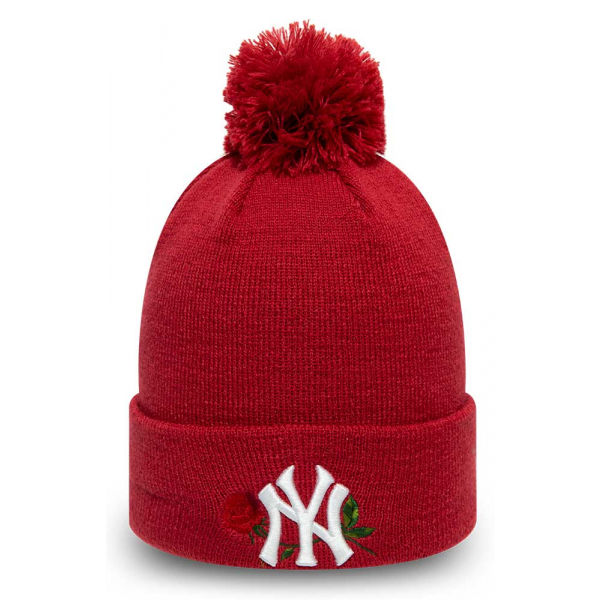 New Era MLB TWINE BOBBLE KNIT KIDS NEW YORK YANKEES - Díčí zimní čepice