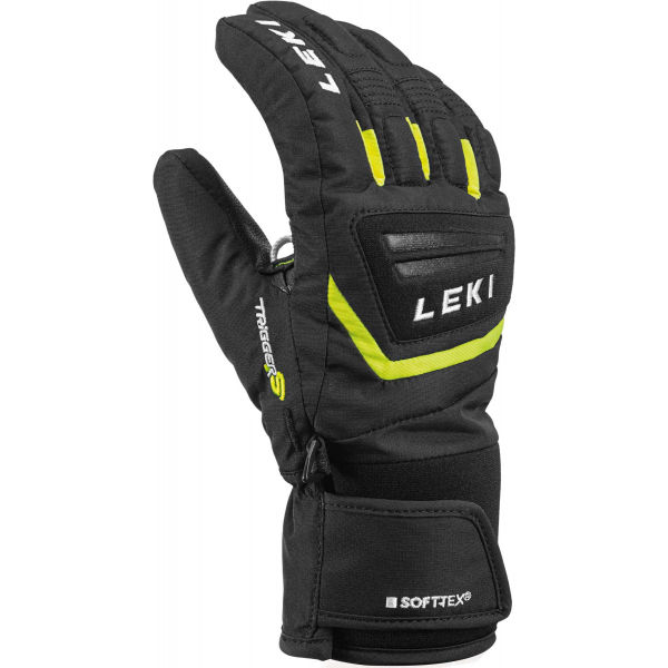 E-shop Leki GRIFFIN S JR Dětské sjezdové rukavice, černá, velikost