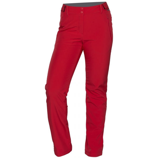 Northfinder VINSTORIA Dámské kalhoty, červená, velikost
