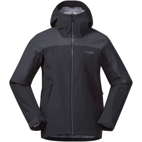 E-shop Bergans HAFJELL INS JKT Pánská lyžařská bunda, tmavě šedá, velikost