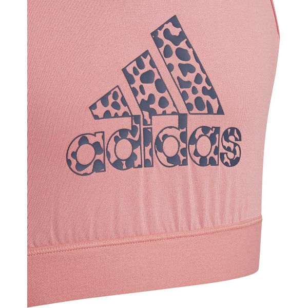 Adidas DESIGNED TO MOVE Dívčí Podprsenka, Růžová, Veľkosť 164