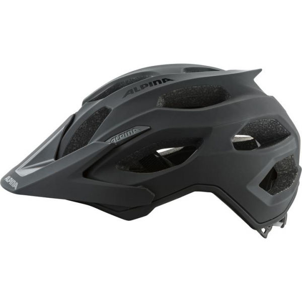 E-shop Alpina Sports CARAPAX 2.0 Cyklistická helma, černá, velikost