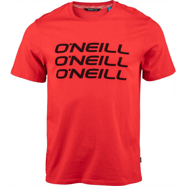 O'Neill TRIPLE STACK Pánské Tričko, červená, Veľkosť XS