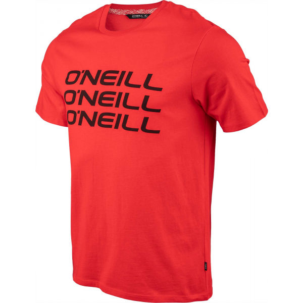 O'Neill TRIPLE STACK Pánské Tričko, červená, Veľkosť XS