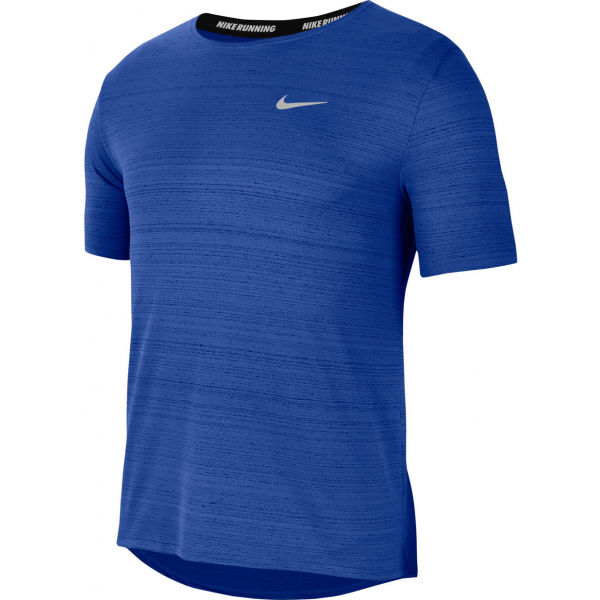 E-shop Nike DRI-FIT MILER Pánské běžecké tričko, modrá, velikost