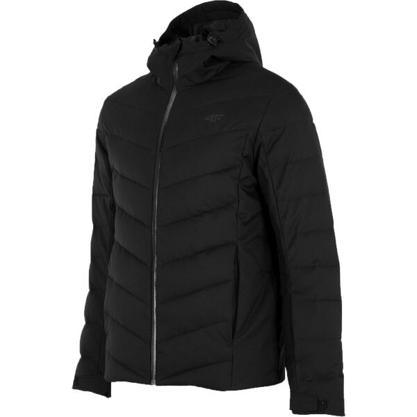 4F MEN´S SKI JACKETS Pánská lyžařská bunda, černá, velikost