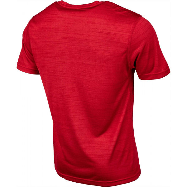 Levelwear LOGO TEE CHICAGO Pánské Tričko, červená, Veľkosť XL