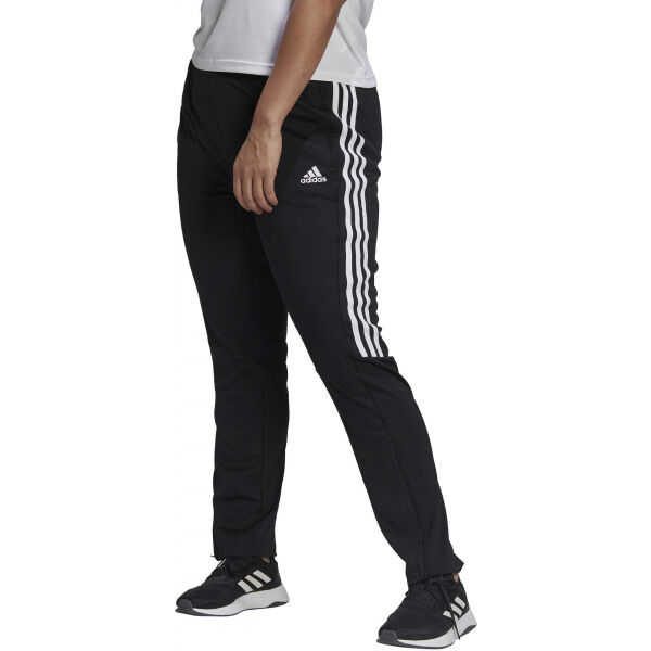 Adidas SERENO PANTS PS Dámské Tepláky V Plus Size, černá, Veľkosť 2x