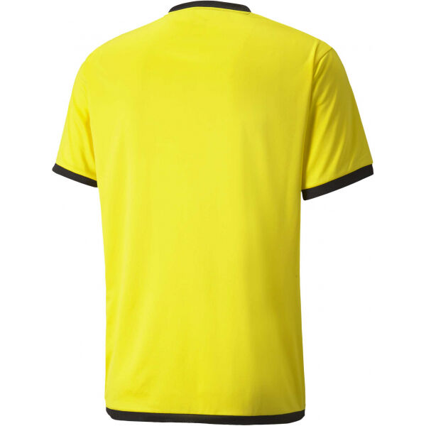 Puma TEAM LIGA JERSEY TEE Pánské Fotbalové Triko, žlutá, Veľkosť XL