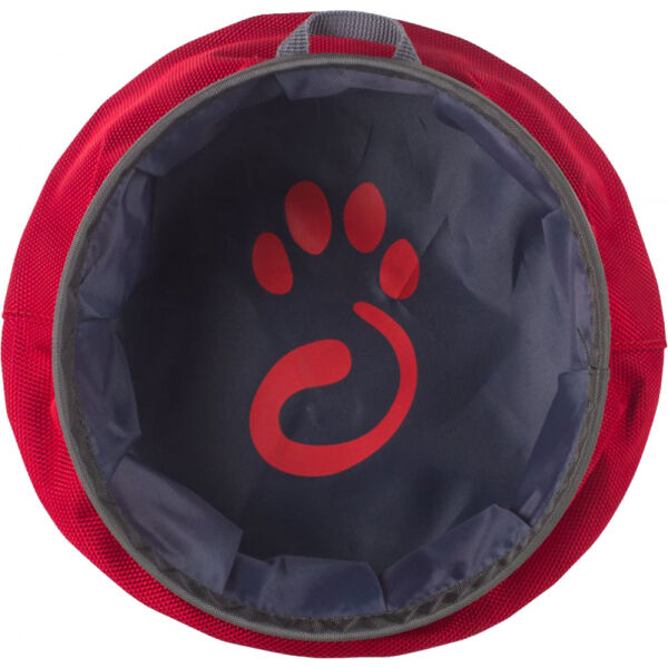 MOUNTAINPAWS LARGE DOG WATER BOWL Skládací Miska Pro Psy, červená, Veľkosť L