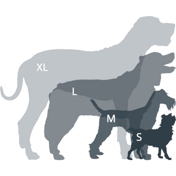 MOUNTAINPAWS DOG HIKING HARNESS Postroj, červená, Veľkosť M