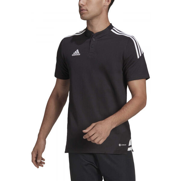 Adidas CONDIVO 22 POLO SHIRT Pánské Polo Tričko, černá, Veľkosť L