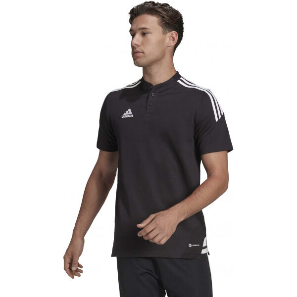 Adidas CONDIVO 22 POLO SHIRT Pánské Polo Tričko, černá, Veľkosť L