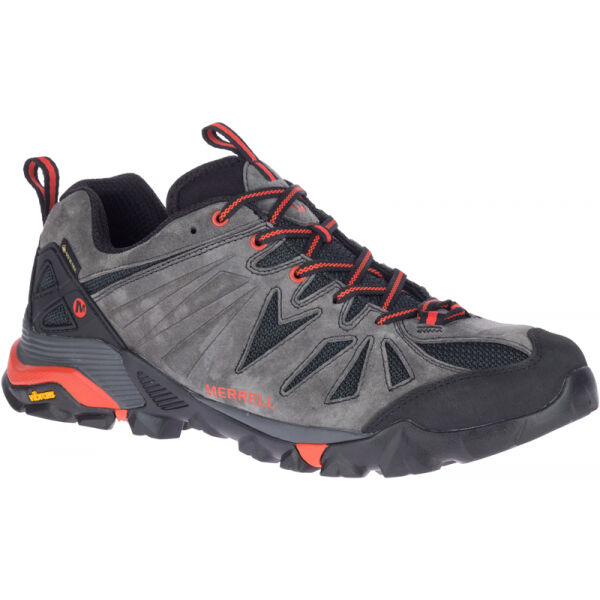 E-shop Merrell CAPRA GTX Pánské outdoorové boty, šedá, velikost 44.5