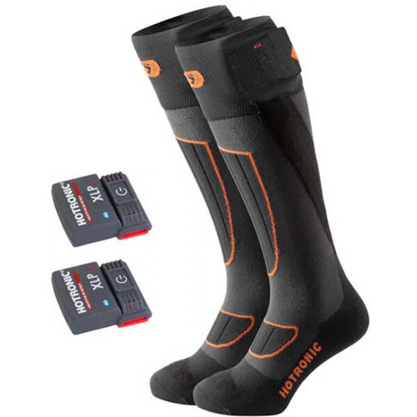 Hotronic XLP 1P + BLUETOUCH SURROUND COMFORT Vyhřívané Ponožky, černá, Veľkosť S