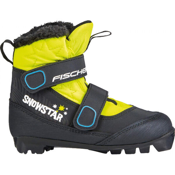 E-shop Fischer SNOWSTAR Juniorské boty na běžky, černá, velikost