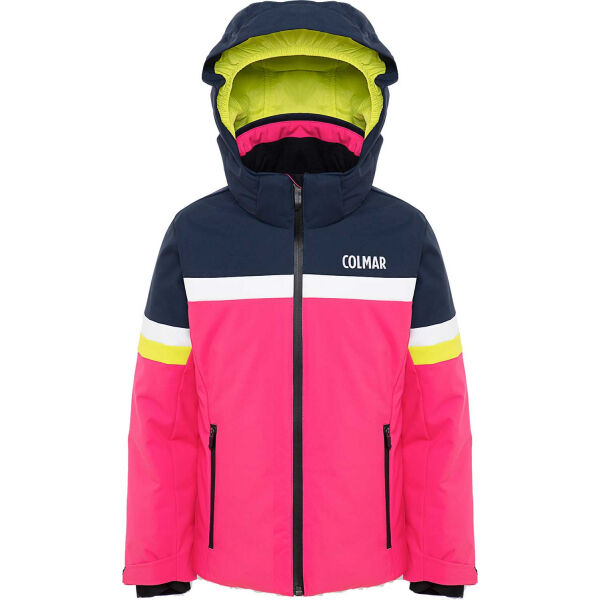 E-shop Colmar SKI JACKET JR Dívčí lyžařská bunda, růžová, velikost