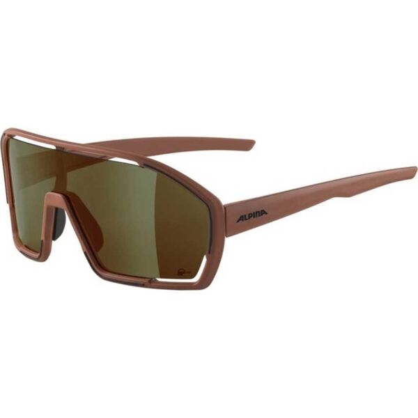 E-shop Alpina Sports BONFIRE Q-LITE Sluneční brýle, hnědá, velikost