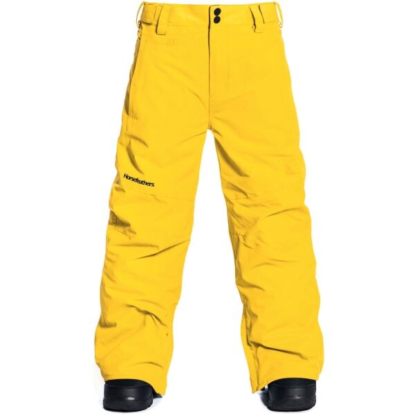 Horsefeathers REESE YOUTH Chlapecké lyžařské/snowboardové kalhoty, žlutá, velikost