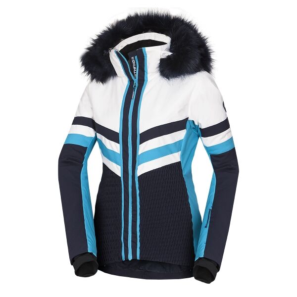 Northfinder AINSLEY Dámská lyžařská bunda, tmavě modrá, velikost