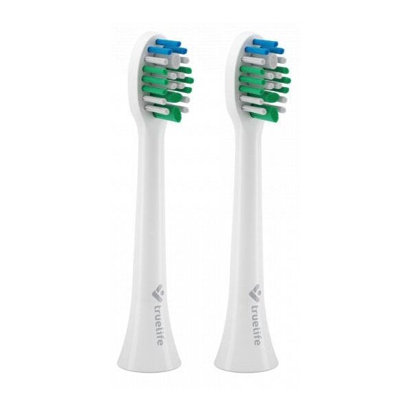 TRUE LIFE SONICBRUSH COMPACT HEADS STANDARD Náhradní hlavice pro sonický kartáček, bílá, velikost