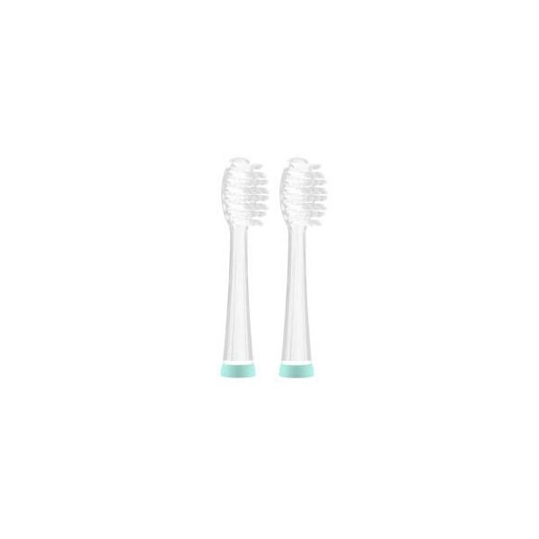 TRUE LIFE SONICBRUSH KID G HEADS MEDIUM Náhradní hlavice pro dětský sonický kartáček, transparentní, velikost