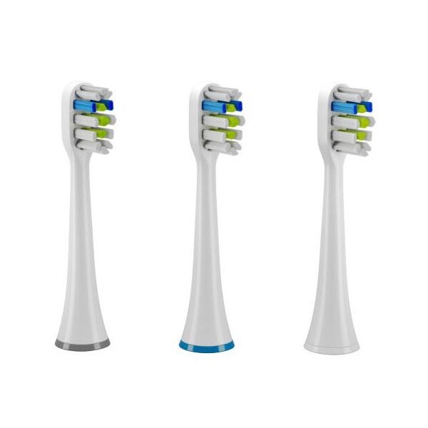 TRUE LIFE SONICBRUSH UV SENSITIVE TRIPLE PACK Náhradní čistící hlavice, bílá, velikost