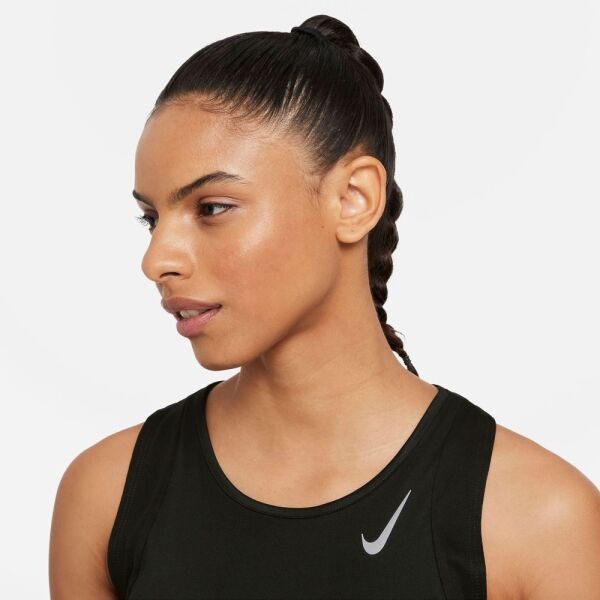 Nike DRI-FIT RACE Dámské Běžecké Tílko, černá, Veľkosť XS