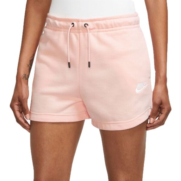 Nike SPORTSWEAR ESSENTIAL Dámské Sportovní šortky, Růžová, Veľkosť XL