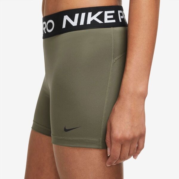 Nike PRO 365 Dámské Sportovní šortky, Khaki, Veľkosť M