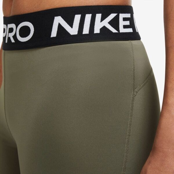 Nike PRO 365 Dámské Sportovní šortky, Khaki, Veľkosť M