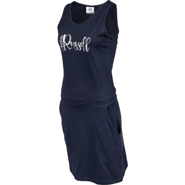 Russell Athletic DRESS SLEEVELESS Dámské šaty, Tmavě Modrá, Veľkosť XS