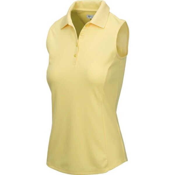 E-shop GREGNORMAN PROTEK SLEEVELESS POLO W Dámské golfové polo triko, žlutá, velikost