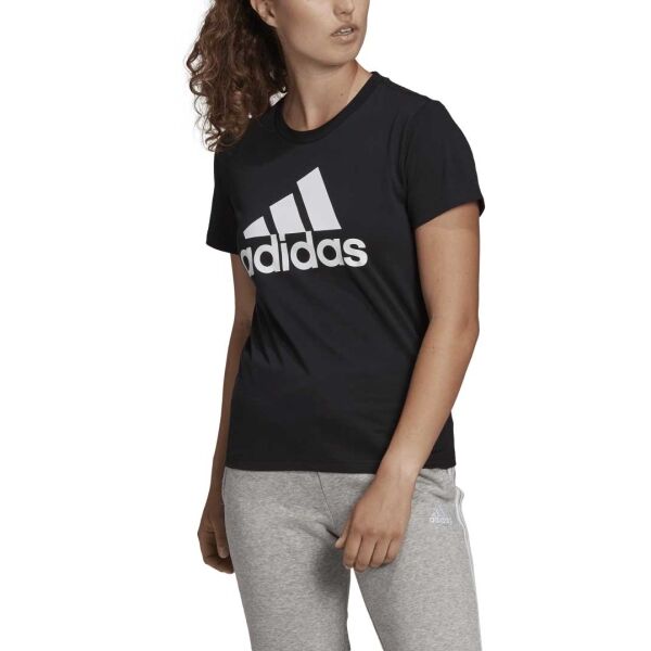 Adidas BIG LOGO TEE Dámské Tričko, černá, Veľkosť M