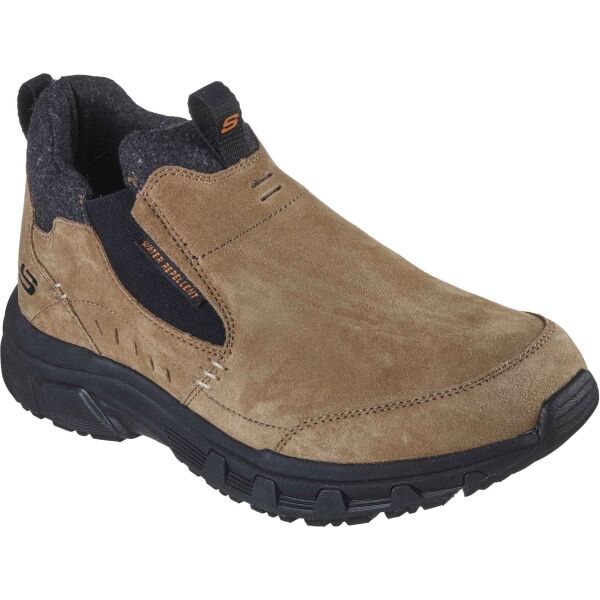 E-shop Skechers OAK CANYON Pánská zateplená obuv, hnědá, velikost