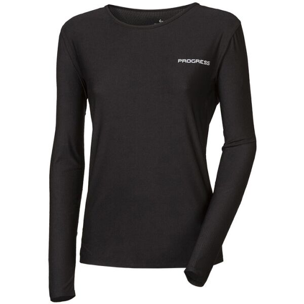 E-shop PROGRESS RAPTORIA LS Dámské sportovní triko, černá, velikost