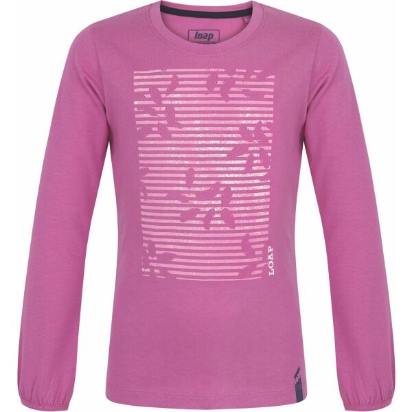 E-shop Loap BILANKA Dívčí triko, růžová, velikost