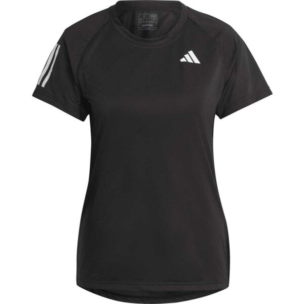 E-shop adidas CLUB Dámské tenisové tričko, černá, velikost
