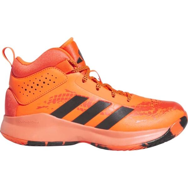 E-shop adidas CROSS EM UP 5 K WIDE Chlapecká basketbalová obuv, červená, velikost 35.5