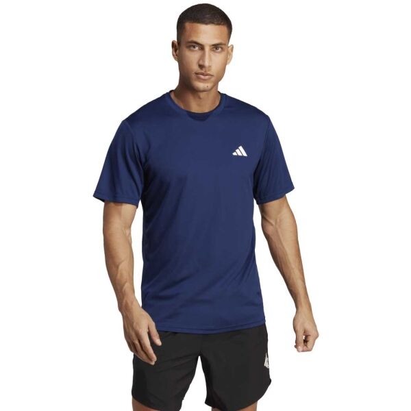 Adidas TRAIN ESSENTIALS TEE Pánské Sportovní Tričko, Tmavě Modrá, Veľkosť M