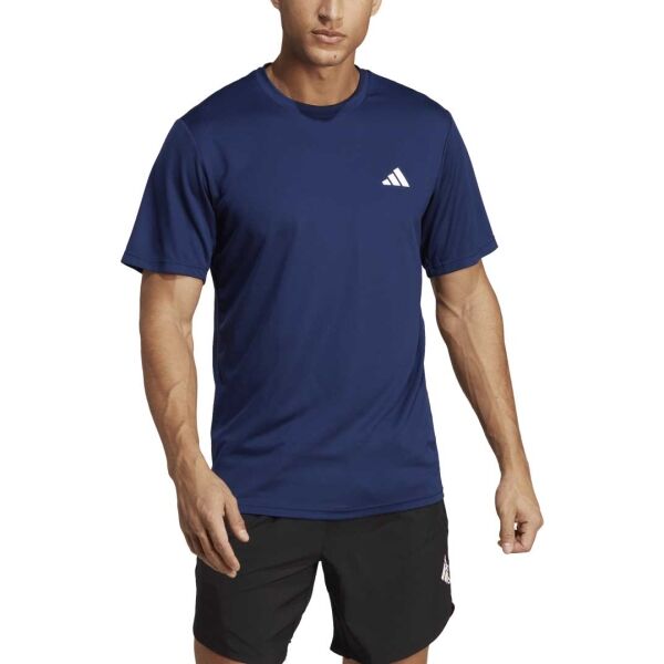 Adidas TRAIN ESSENTIALS TEE Pánské Sportovní Tričko, Tmavě Modrá, Veľkosť M