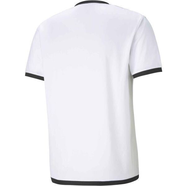 Puma TEAM LIGA JERSEY TEE Pánské Fotbalové Triko, Bílá, Veľkosť M