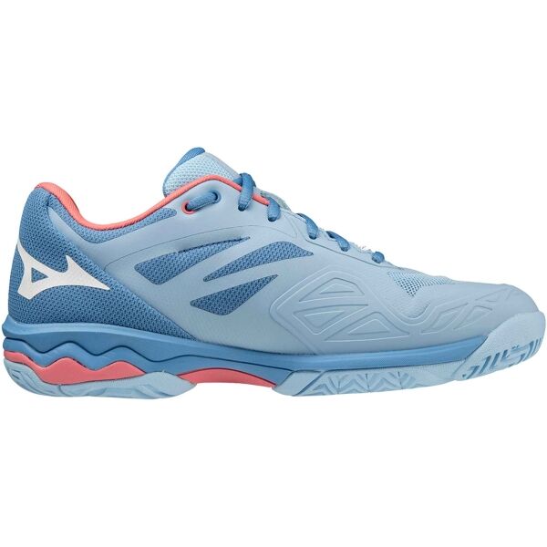 E-shop Mizuno WAVE EXCEED LIGHT AC W Dámská tenisová obuv, modrá, velikost 36.5